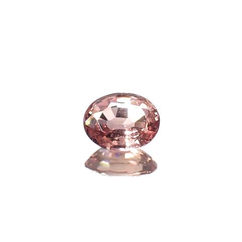 パパラチャサファイア(宝石名サファイア/別名パパラチャ・サファイア)スリランカ産 0.38ct GIA鑑付[231224694]5x3.9mm前後