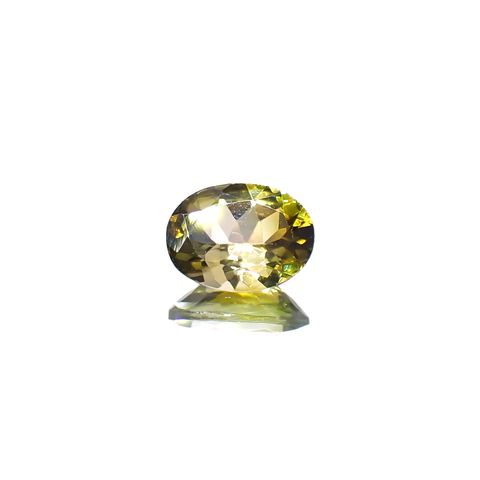 イエロートルマリン ブラジル産 0.65ct[240929021]6.9x5.2mm前後