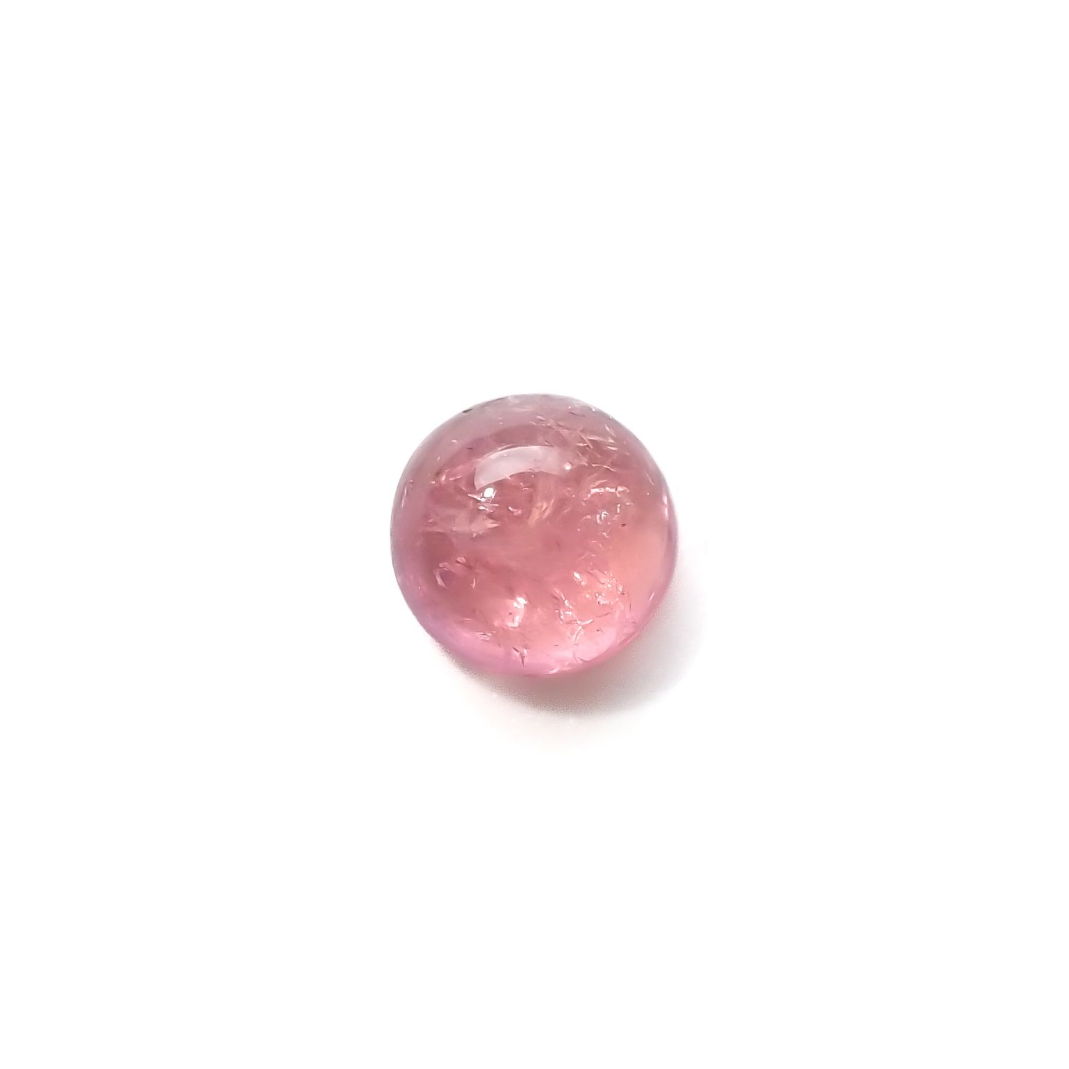 ペツォッタイト(ラズベリル)(宝石名ペツォッタイト)マダガスカル産 0.526ct ソ付(彩珠)[240226148]4.9x4.9mm前後