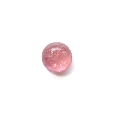 ペツォッタイト(ラズベリル)(宝石名ペツォッタイト)マダガスカル産 0.526ct ソ付(彩珠)[240226148]4.9x4.9mm前後