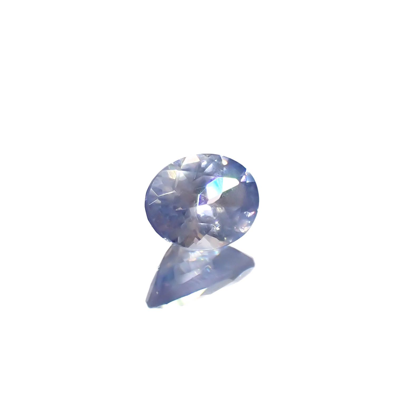 バイカラーベニトアイト アメリカ・カリフォルニア州産 0.27ct[240527397]4.4x3.4mm前後