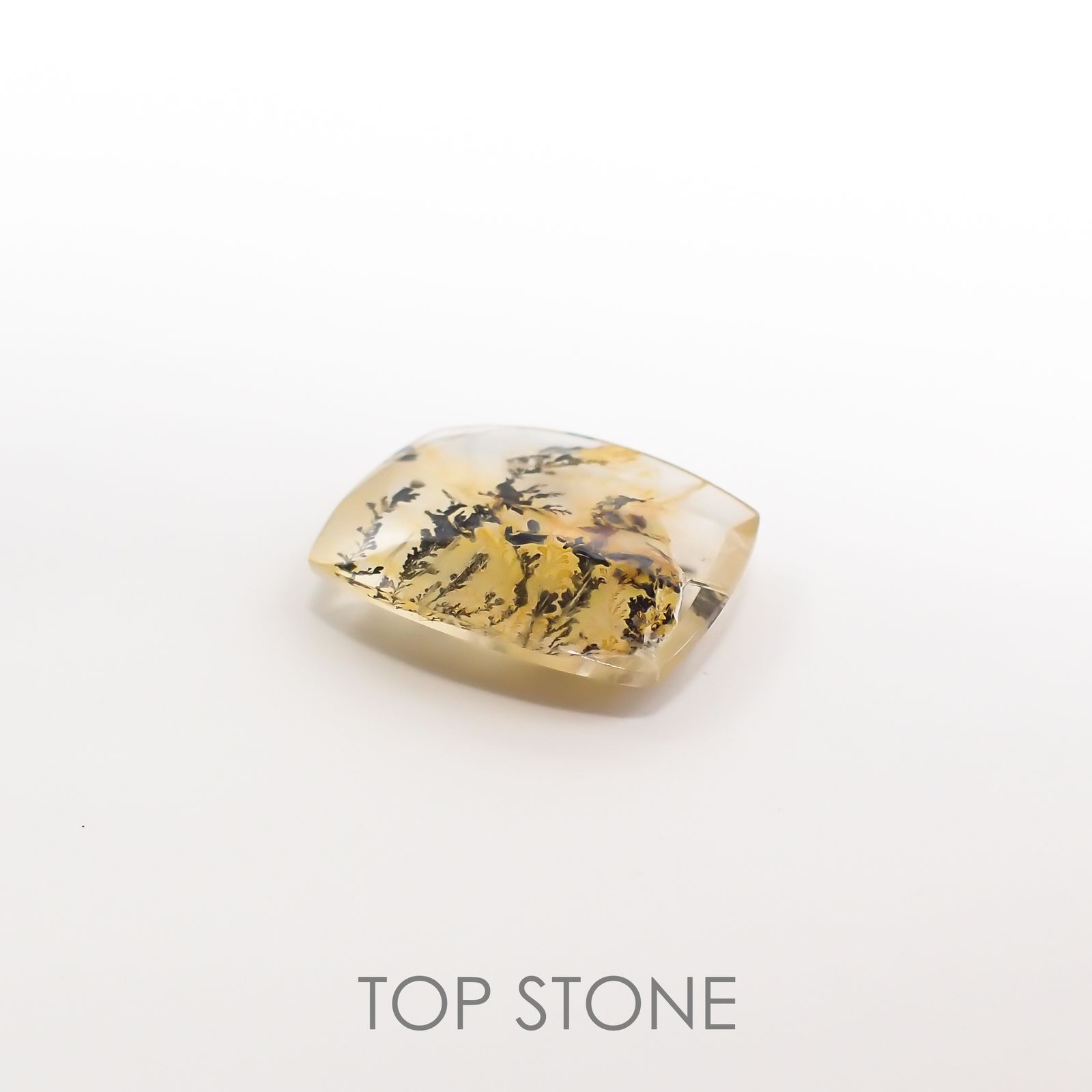 デンドリチッククォーツ ブラジル産 ルース 6.49ct[210510915]16.1×11.7mm前後