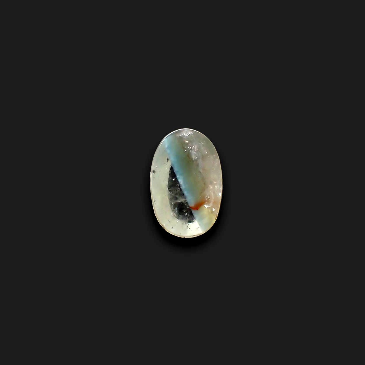 パライバクォーツ ブラジル産 3.74ct[240527408]13.5x9mm前後