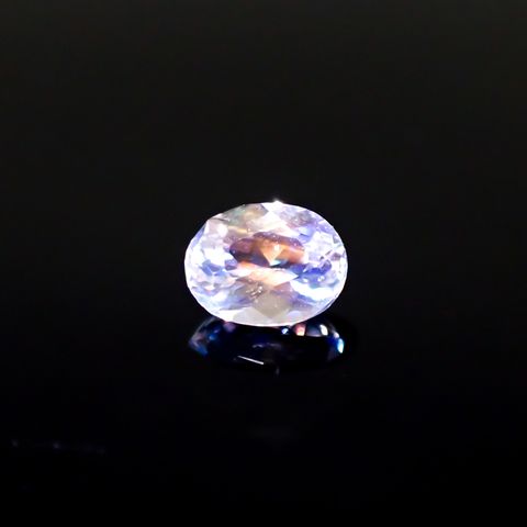 レインボームーンストーン(宝石名ラブラドライト)タンザニア産 0.29ct 識別済[241029205]4.9x3.8mm前後