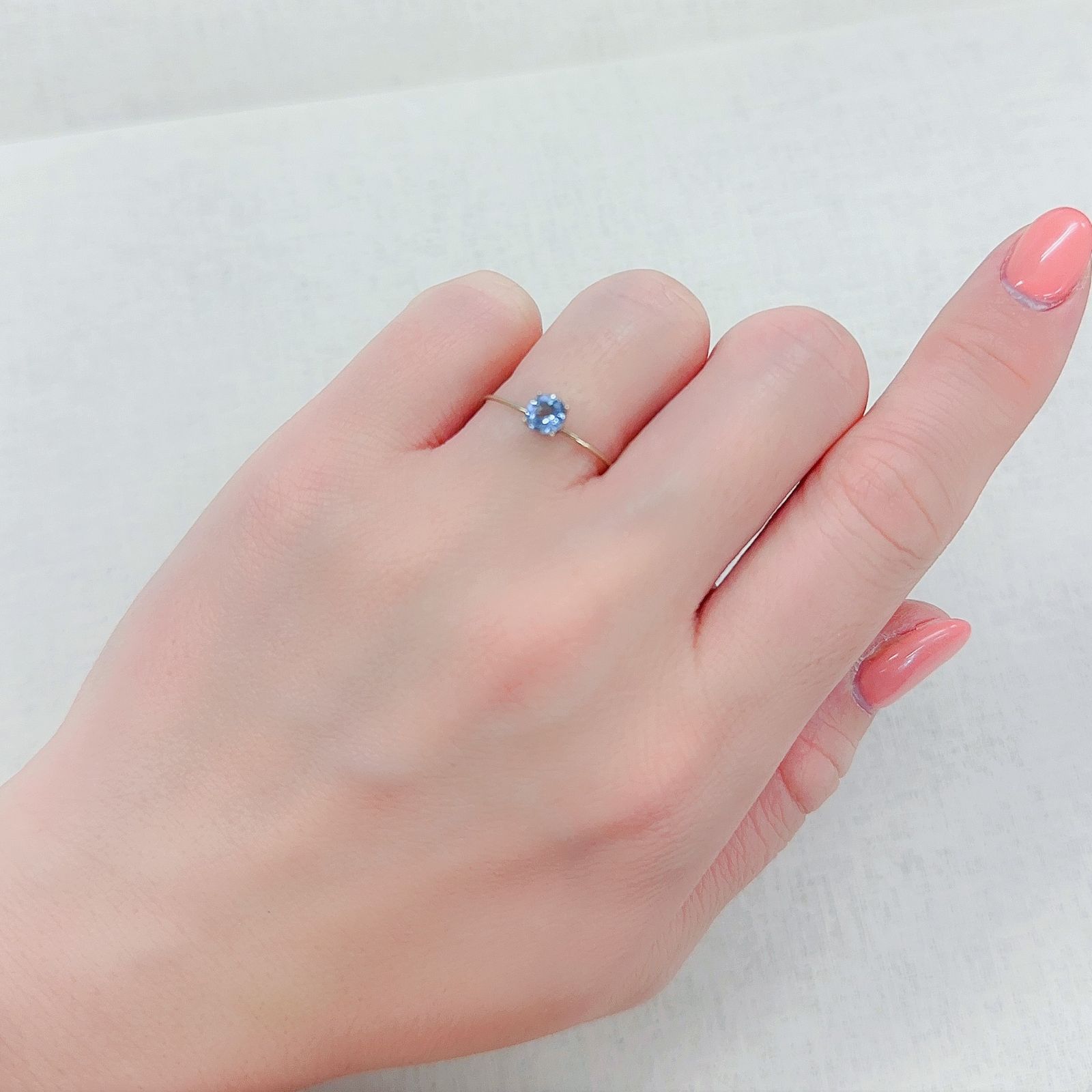 サンタマリアアクアマリン ブラジル産 0.32ct[230320971]4.4x4.4mm前後