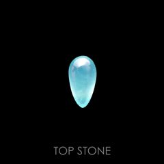 ブルースミソナイト(宝石名スミソナイト)ナミビア産 0.95ct 識別済[220616147]7.7x4.1mm前後