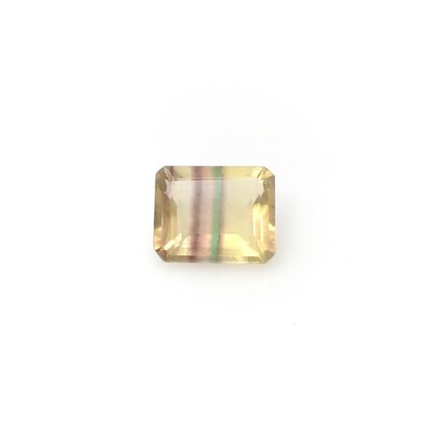 パーティカラーフローライト フルオレッセンス ブラジル産 4.75ct [250430247]11x9mm前後