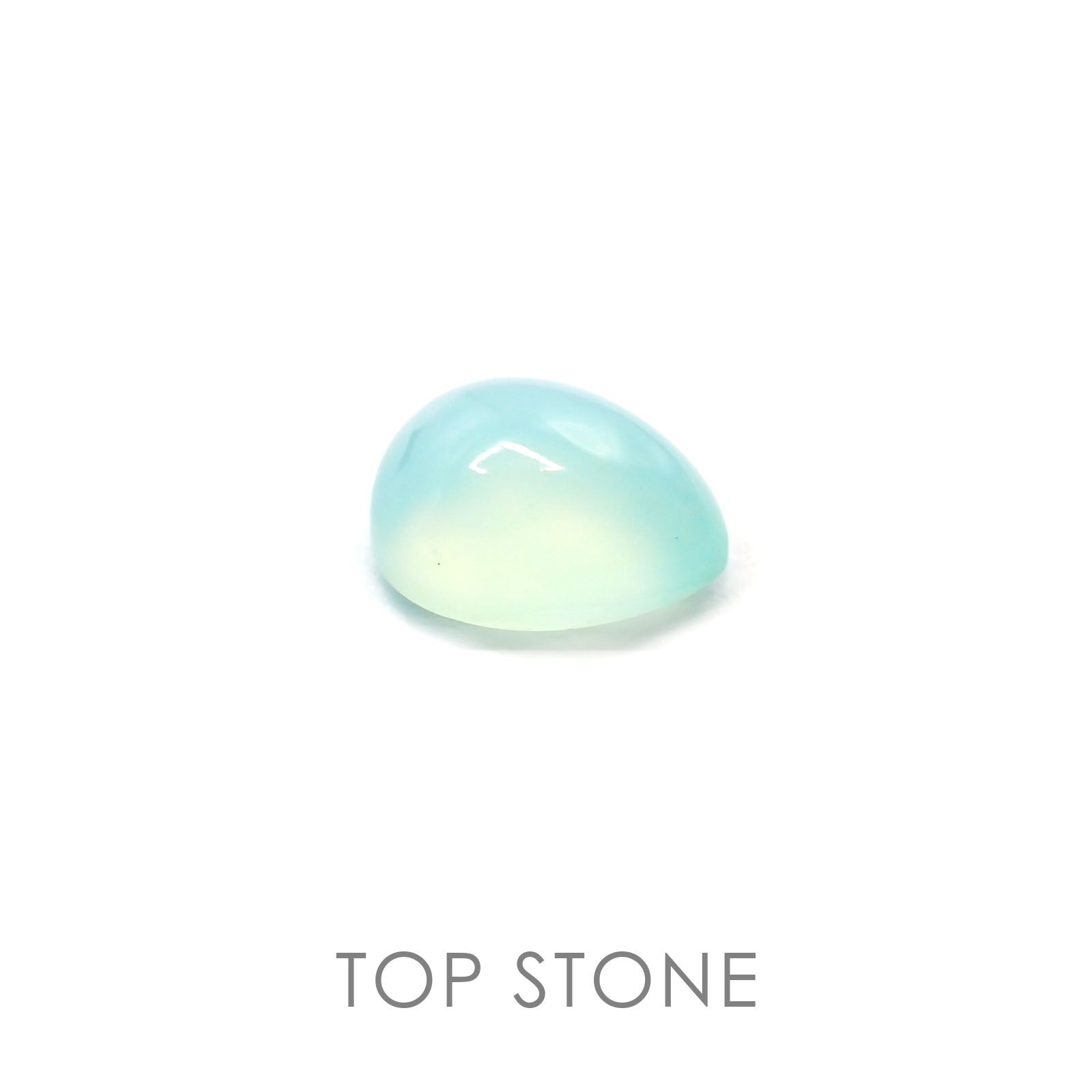 ブルーオパール ペルー産 ルース 0.97ct[20095498]7.8×6mm前後
