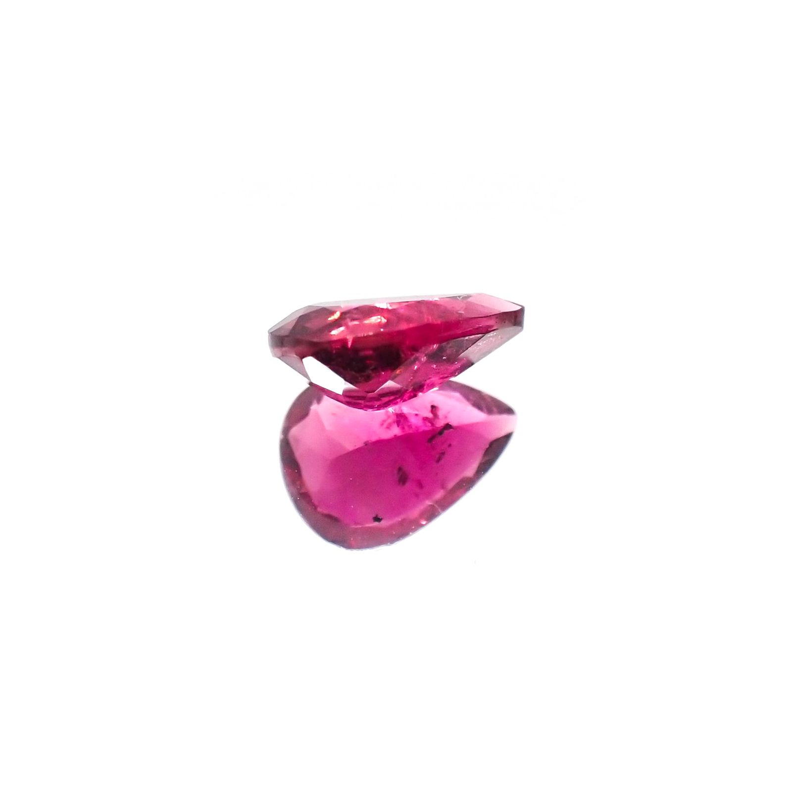 パープルトルマリン(宝石名パープル・トルマリン)ブラジル産 識別済 0.98ct / 8.1x6mm前後 [260323897]