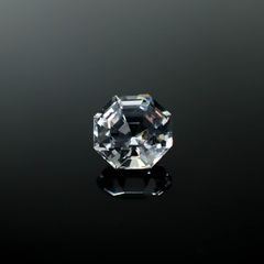 ◇オクタゴンカット◇レムリアンシードクリスタル(保証シール付き) ブラジル産 1.40ct / 7.2x7mm前後 [250730862]