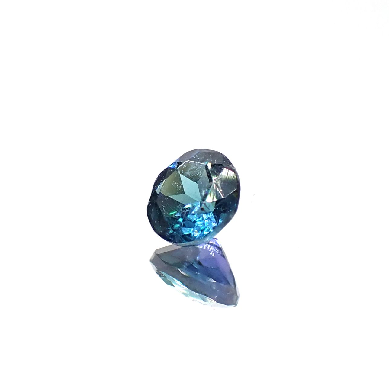 ブルーコーネルピン タンザニア産 0.29ct [250730813]4.1x4.1mm前後