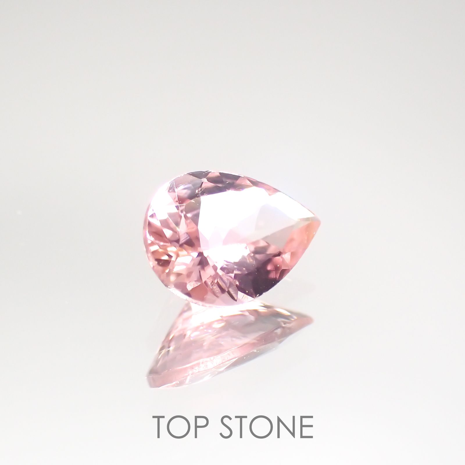 ピンクトルマリン(宝石名ピンク・トルマリン) ブラジル/アフリカ産 0.58ct 識別済[211013561]7×5.1mm前後