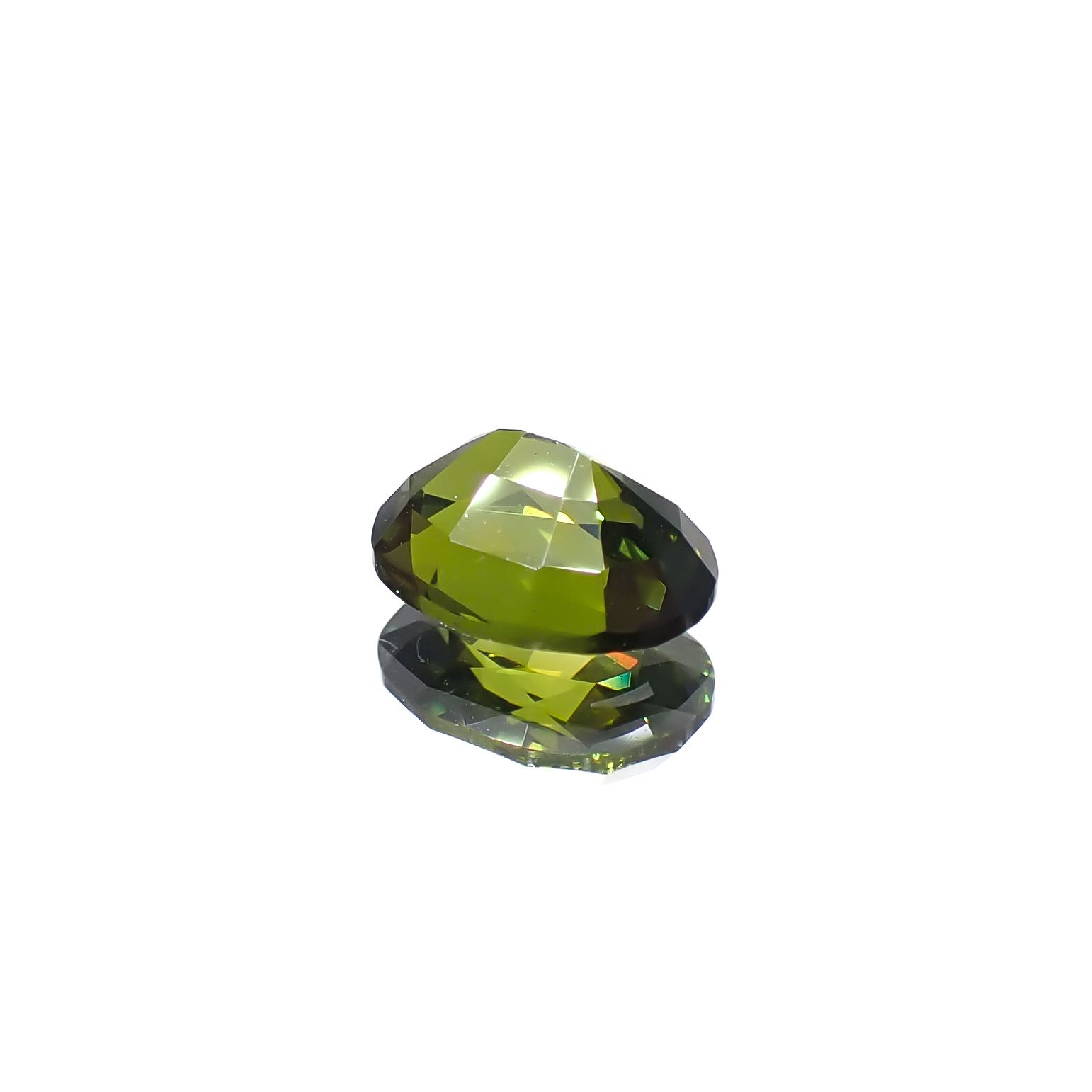 グリーンジルコン スリランカ/カンボジア産 1.08ct[240929088]7x5.4mm前後