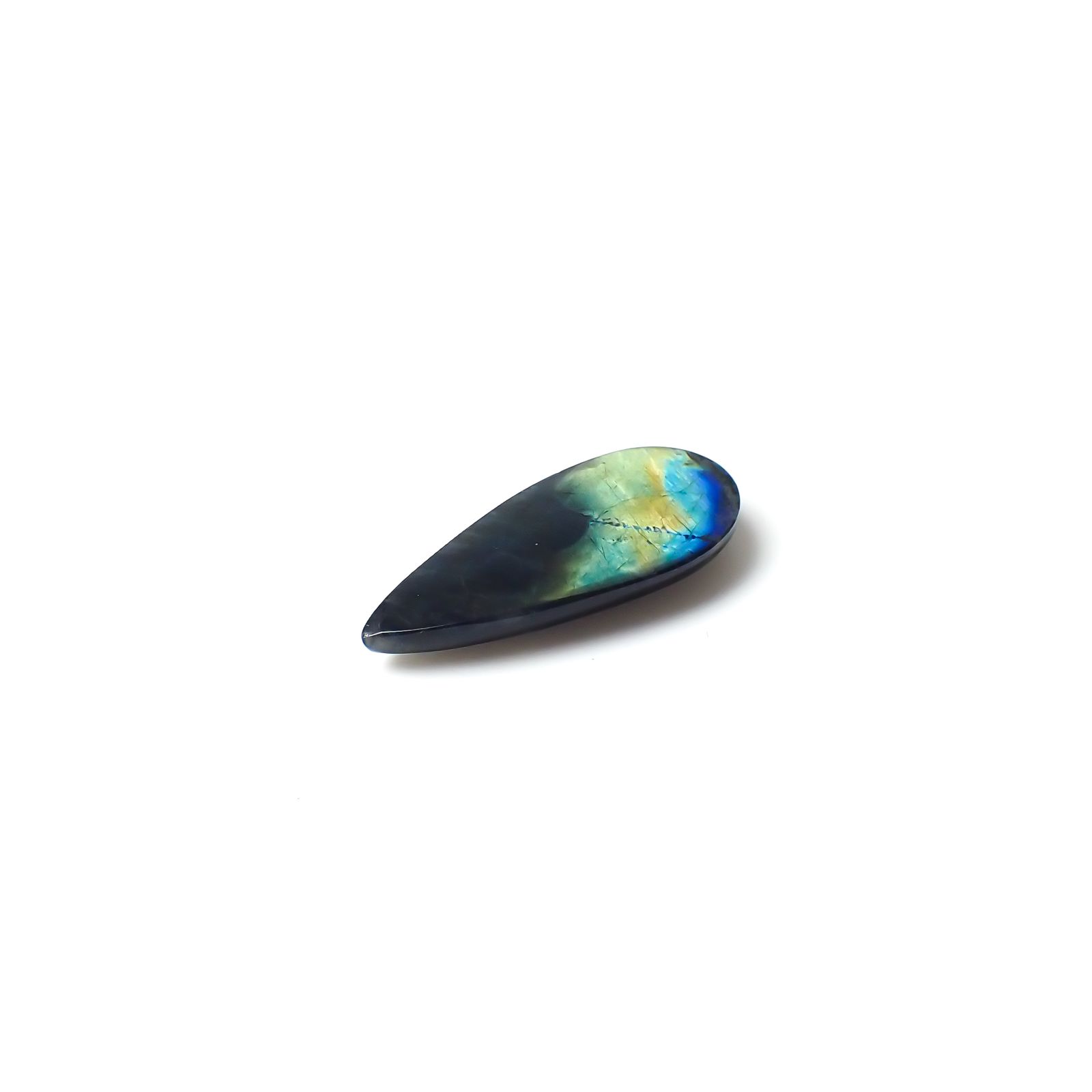 スペクトロライト フィンランド・ユレマ産 6.85ct[240125479]24.1x10.5mm前後