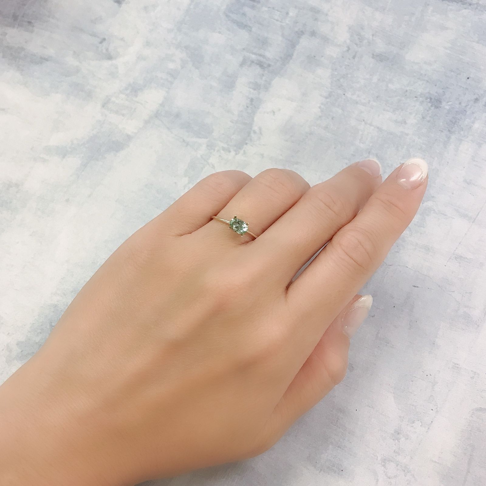 バナジウムコーネルピン(宝石名コーネルピン)タンザニア・タンガ州産 0.53ct 識別済[220716903]6.2x4.3mm前後