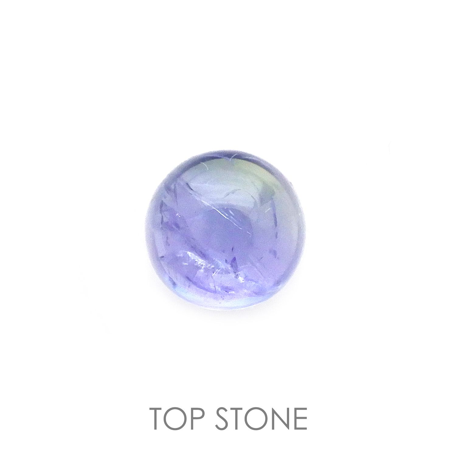 バイカラータンザナイト(宝石名バイカラー・ゾイサイト) タンザニア産 2.94ct 識別済[210812249]7.8×7.9mm前後