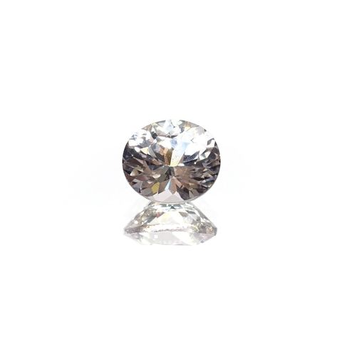 ゾイサイト 非加熱(宝石名ゾイサイト)タンザニア産 ソ付(彩珠) 0.911ct / 6.4x5.5mm前後 [221018876]