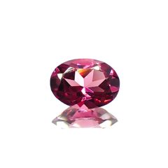 ロードライトガーネット(宝石名ロードライト・ガーネット)ブラジル産 0.89ct 識別済[221219566]7x5.1mm前後