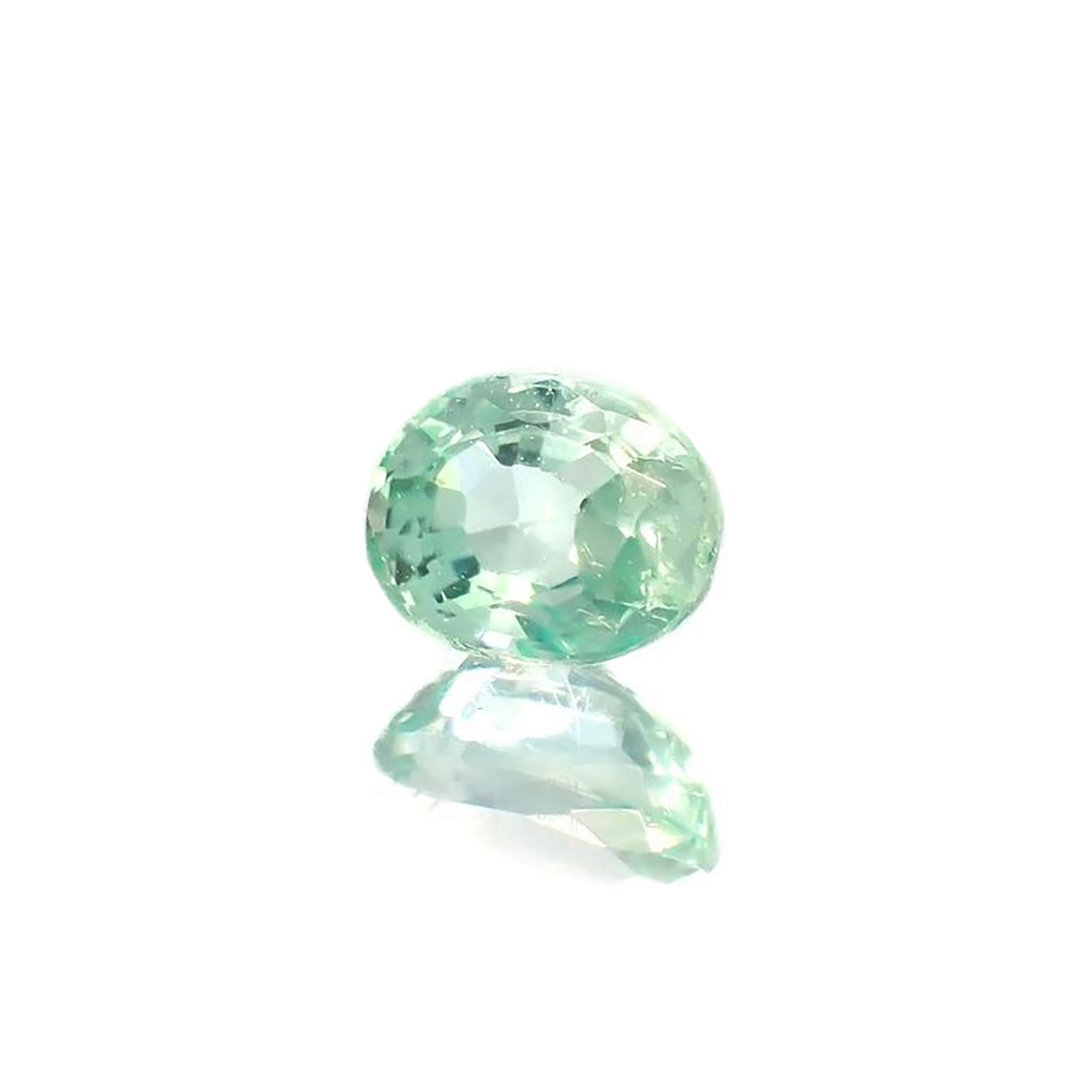 パステルカラーエメラルド コロンビア産 0.35ct [250817226]5x3.9mm前後