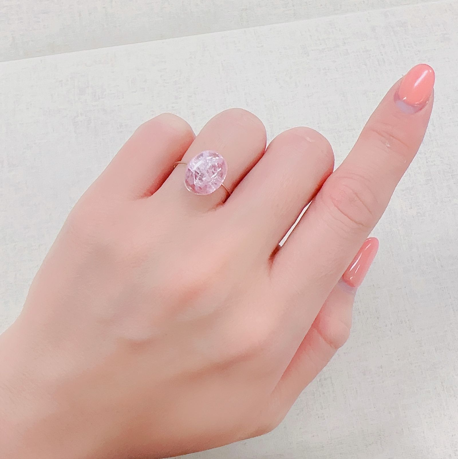 モルガナイト ブラジル産 6.83ct[230321155]12.4x10.1mm前後