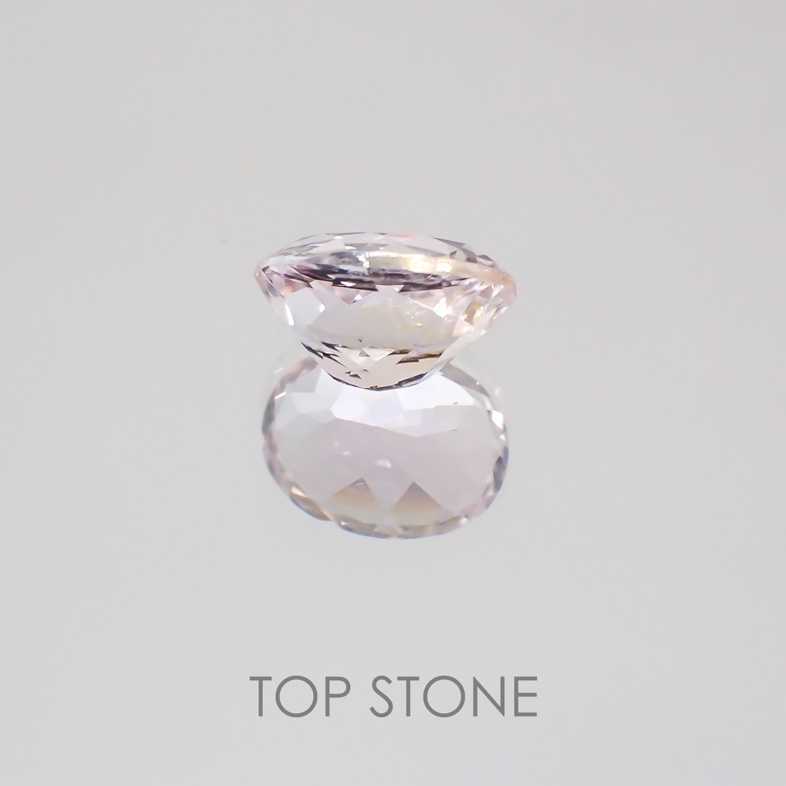 クンツァイト アフガニスタン産 ルース 1.45ct[21029738]8.1×6.2mm前後