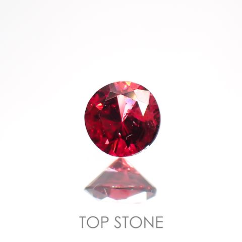 レッドスピネル(宝石名レッド・スピネル)タンザニア産 0.16ct 識別済[220114323]3.3x3.3mm前後