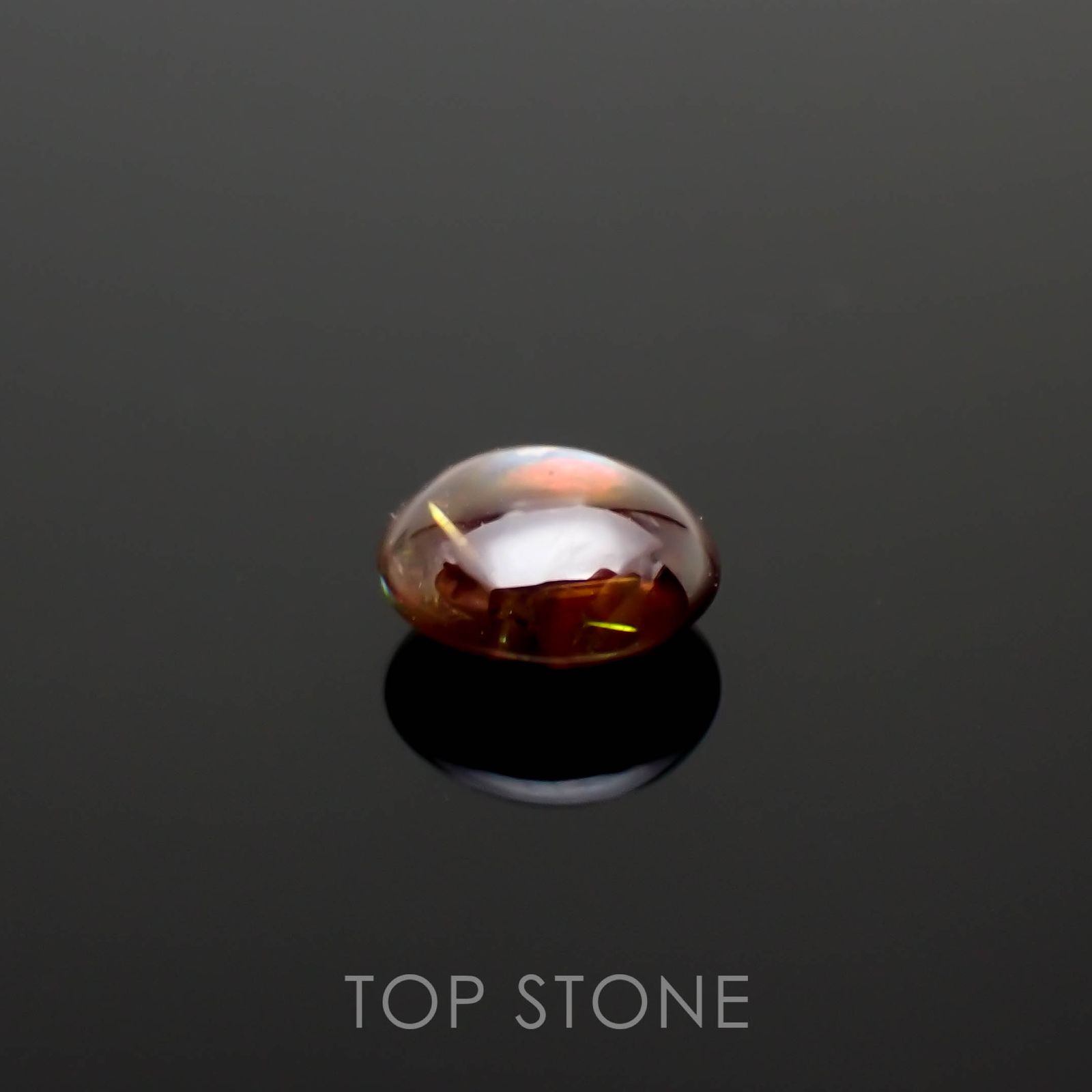 レインボーガーネット 日本・奈良県天川村産 1.27ct[230220767]6.4x6mm前後