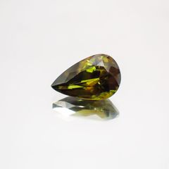 スフェーン(宝石名スフェーン) パキスタン産 1.28ct 識別済[21059445]9.1×5.9mm前後