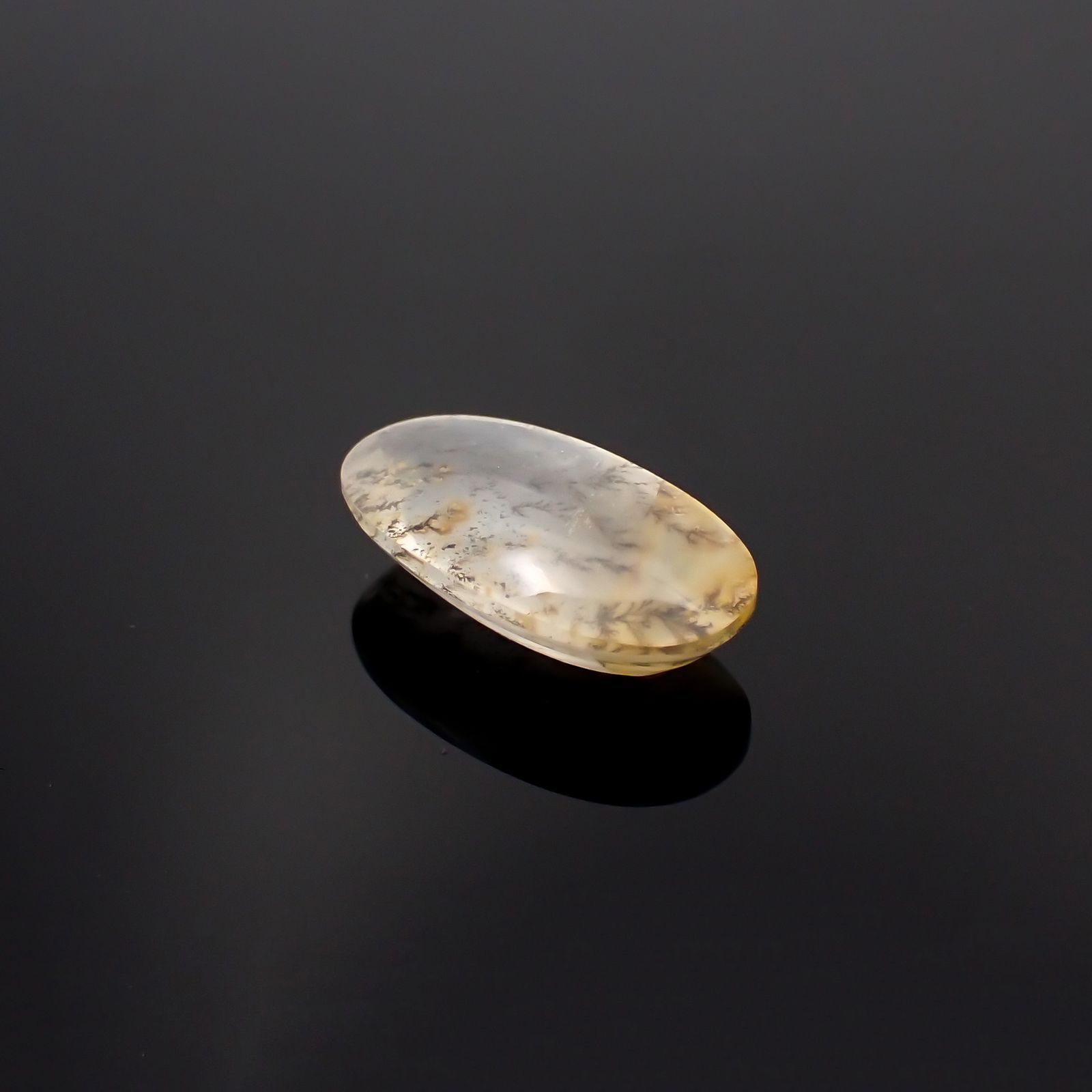 デンドリチッククォーツ ブラジル産 5.22ct[230120003]16.6x9.1mm前後