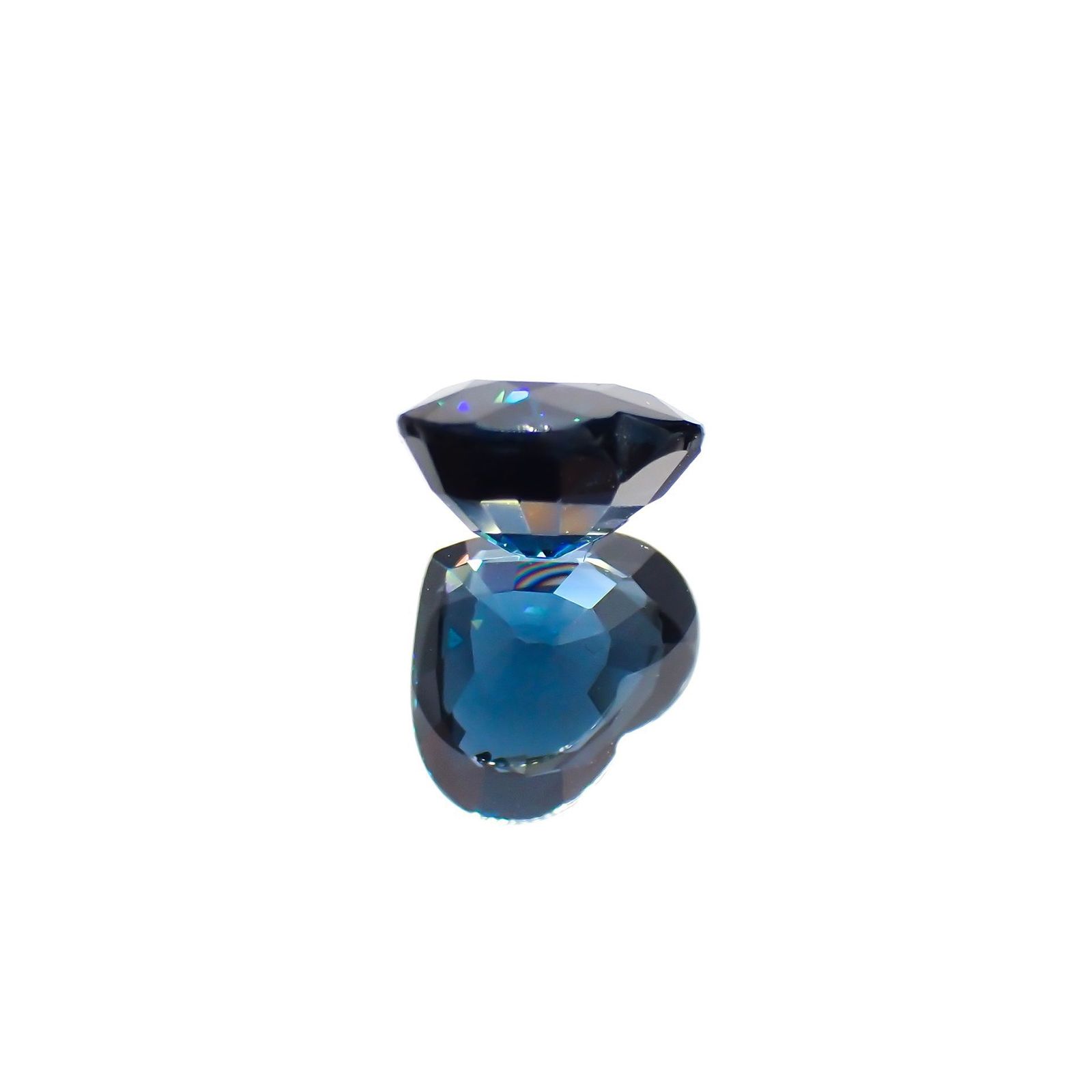 コバルトブルースピネル(宝石名ブルー・スピネル)スリランカ産 ソ付(日独) 1.438ct / 6.49x7.54mm前後 [220113831]