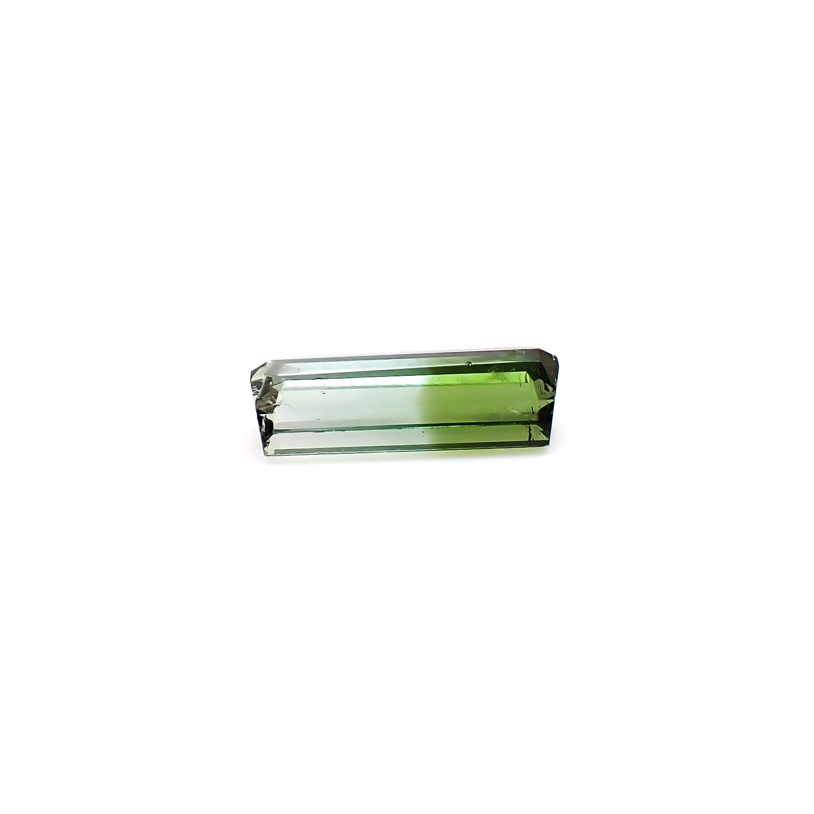 バイカラートルマリン アフガニスタン産 1.37ct / 10.8x3.7mm前後 [260932770]