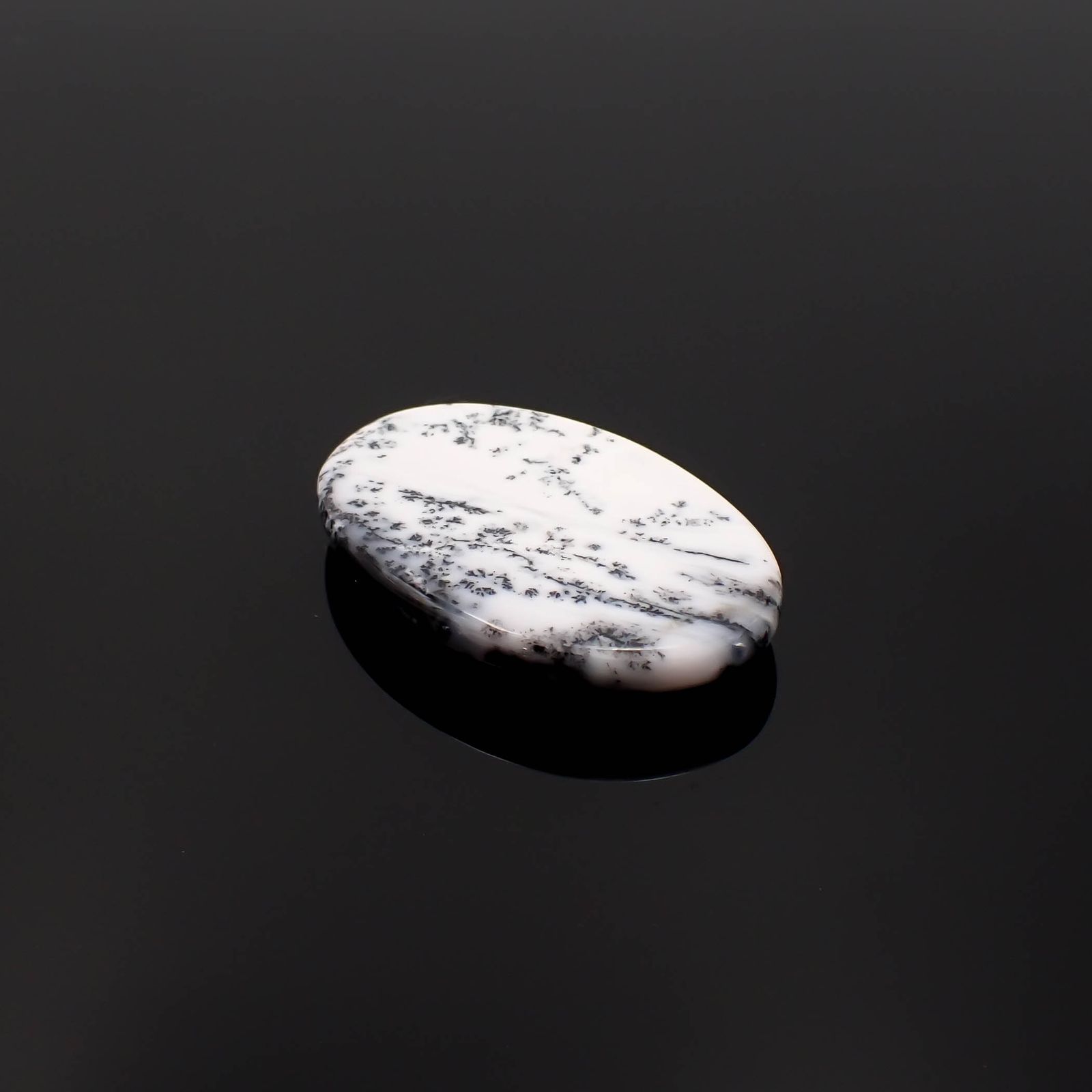 デンドリチックオパール ブラジル産 39.46ct[230722764]37x24.5mm前後