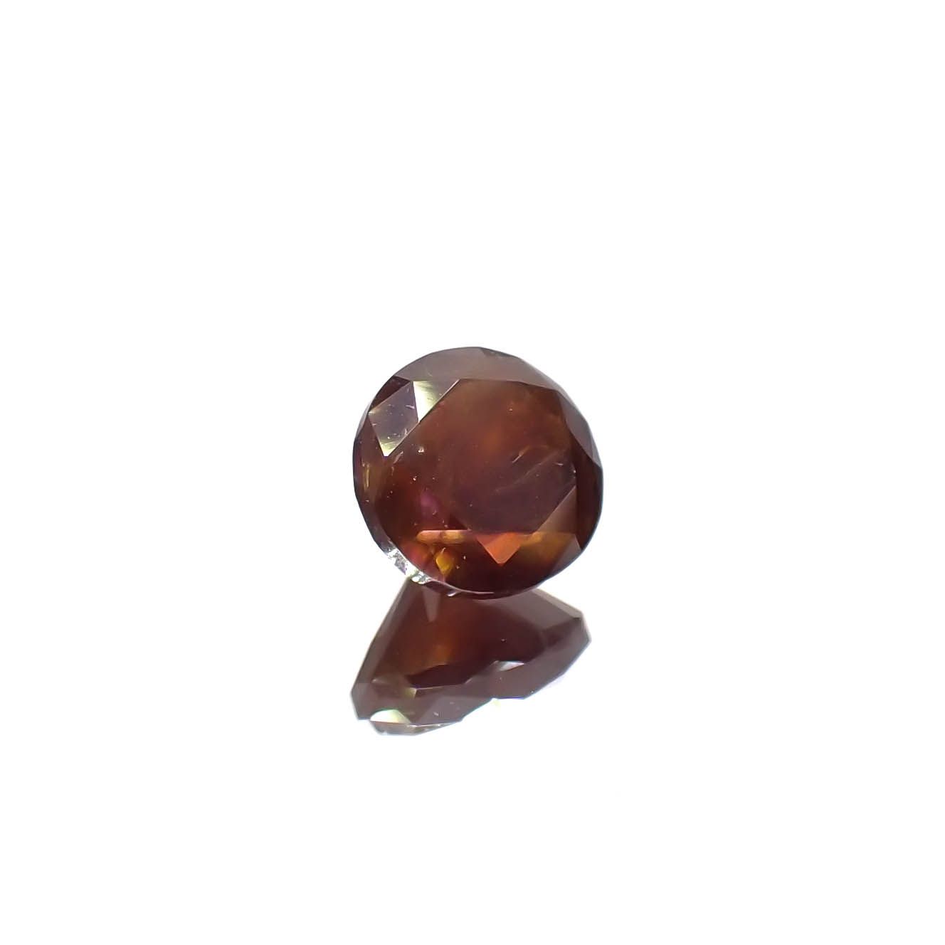 レインボーガーネット 日本・奈良県産 0.98ct[240125525]5.7x5.6mm前後