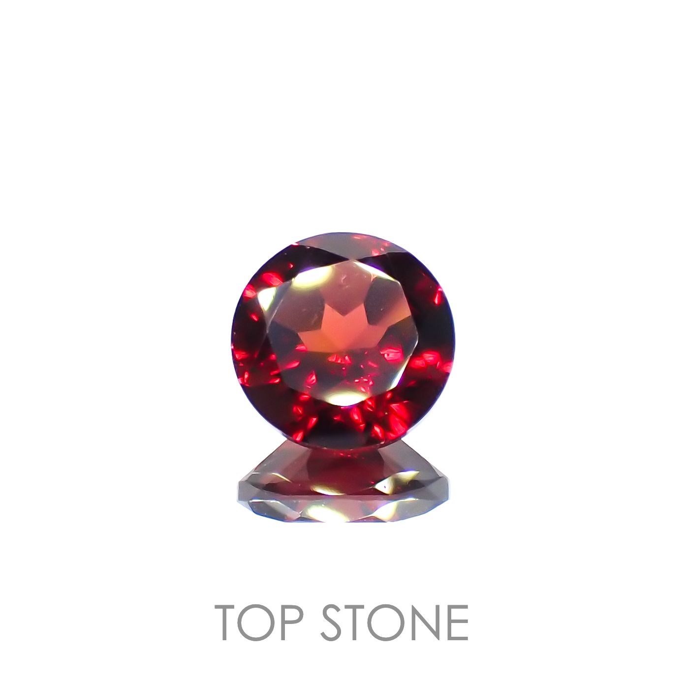 パイラルスパイトガーネット モザンビーク産 1.32ct[230120153]6.6x6.6mm前後