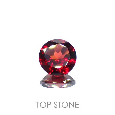 パイラルスパイトガーネット モザンビーク産 1.32ct[230120153]6.6x6.6mm前後