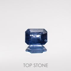 ガーナイト(宝石名含コバルト・ガーナイト) ナイジェリア産 0.16ct 識別済[210711555]3.3×2.4mm前後