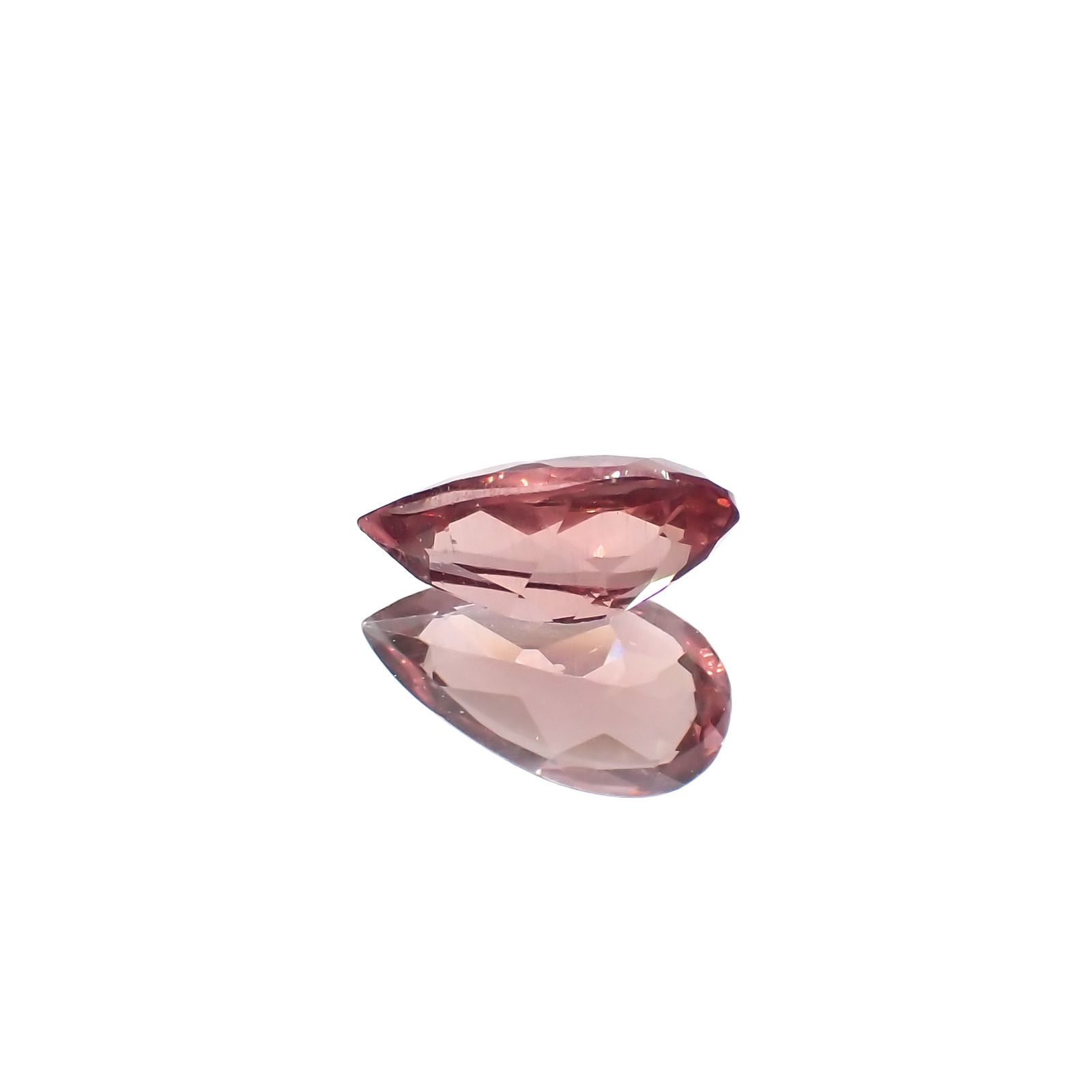 ピンクアパタイト(宝石名ピンク・アパタイト)ブラジル産 1.11ct 識別済[231224690]9.3x4.9mm前後