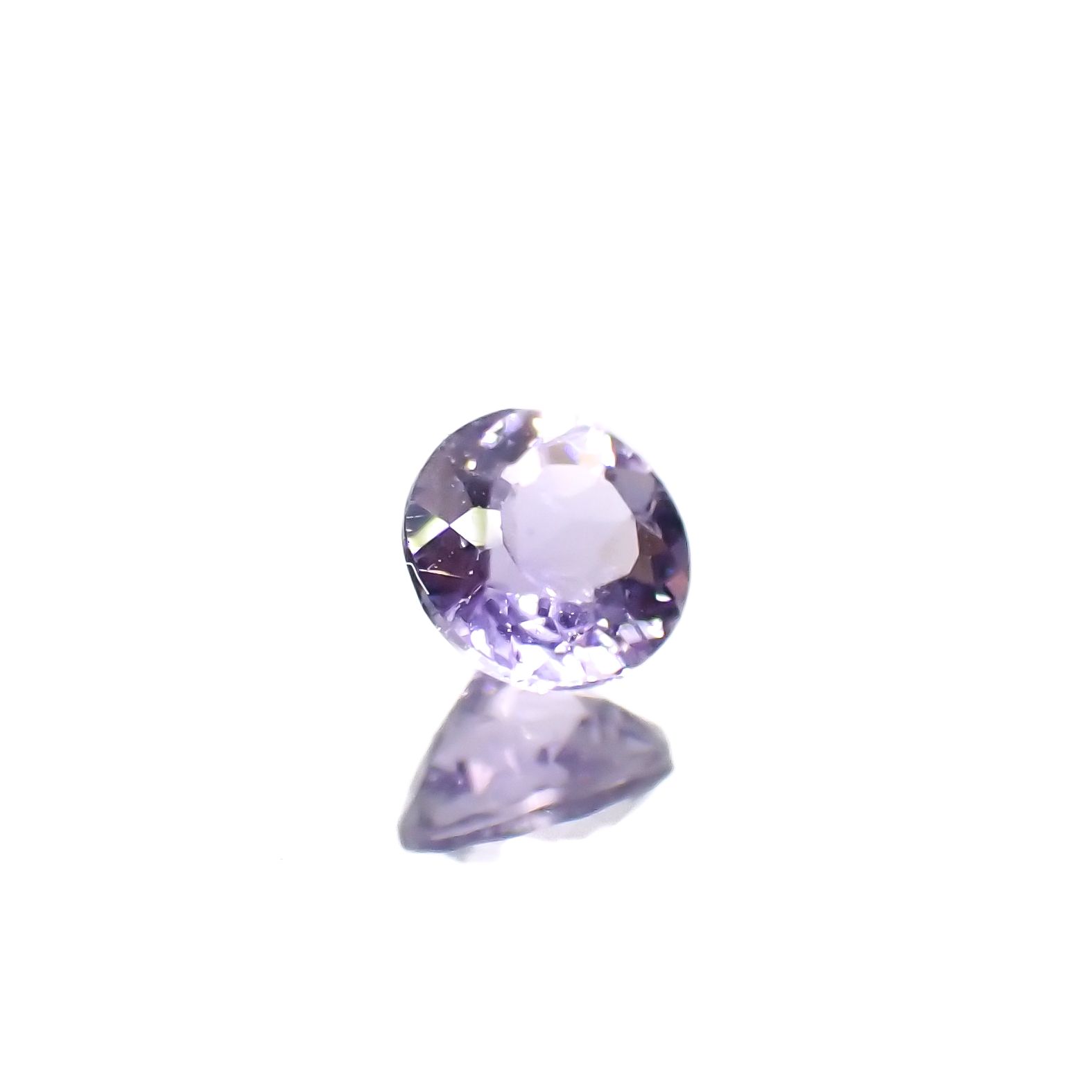 マリアライト(宝石名パープル・スキャポライト)スリランカ産 0.23ct 識別済[240326978]3.9x3.9mm前後