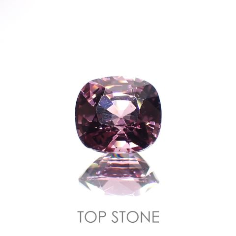 パープルスピネル(宝石名スピネル) ビルマ産 1.51ct 識別済[20128673]7×6.4mm前後