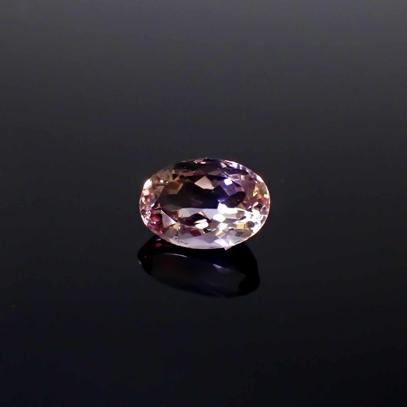 アメトリン ボリビア産 7.03ct [250129752]14.5x10.1mm前後