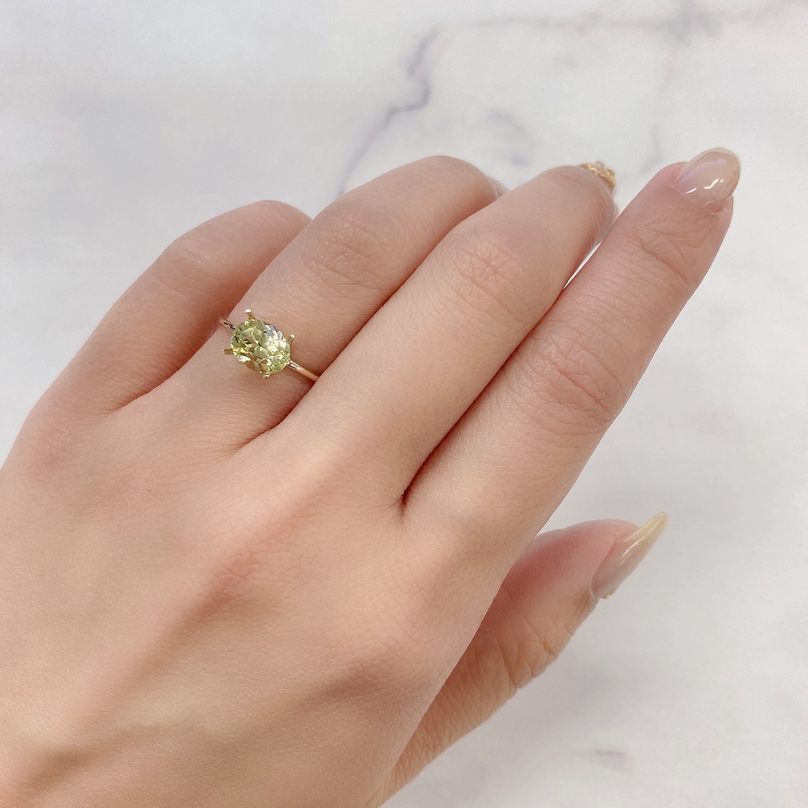 シリマナイト(宝石名シリマナイト)インド産 1.73ct 識別済[211113694]7.8x6mm前後