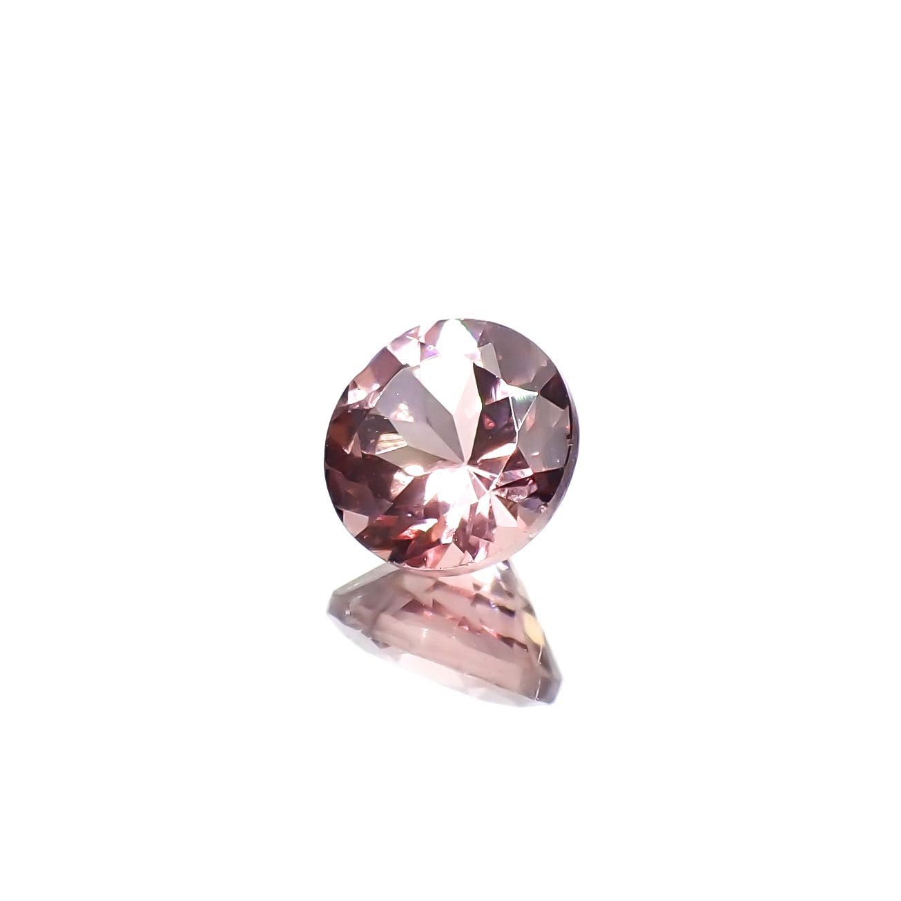 カラーシフトマラヤガーネット タンザニア産 1.33ct[231124346]6.5x6.4mm前後
