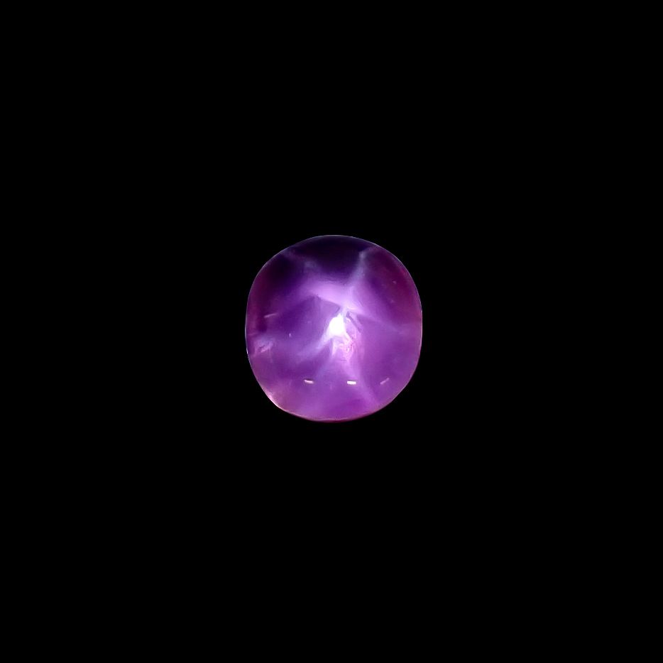 スタールビー ビルマ産 0.72ct / 5x4.6mm前後 [260532249]