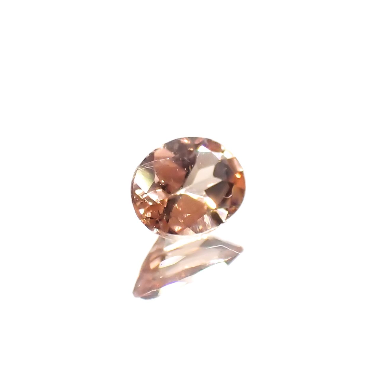 インペリアルトパーズ ブラジル産 0.16ct[231224862]3.9x3mm前後