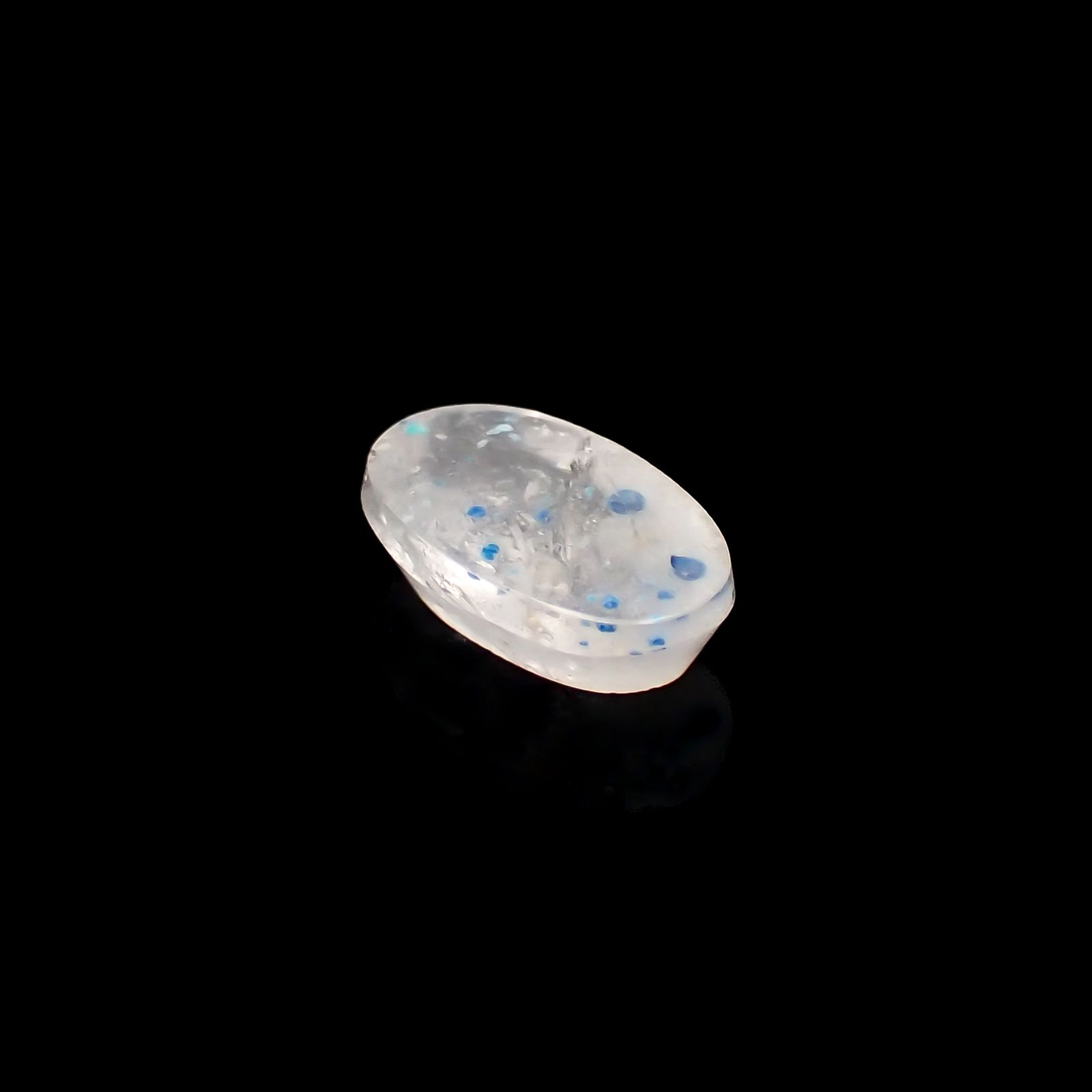 パライバクォーツ ブラジル産 3.62ct[231023601]13.1x7.8mm前後