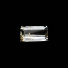ニードルインブルートパーズ（チューブインブルートパーズ） ブラジル・ミナスジェライス州産 11.49ct[240125504]17.1x9.8mm前後