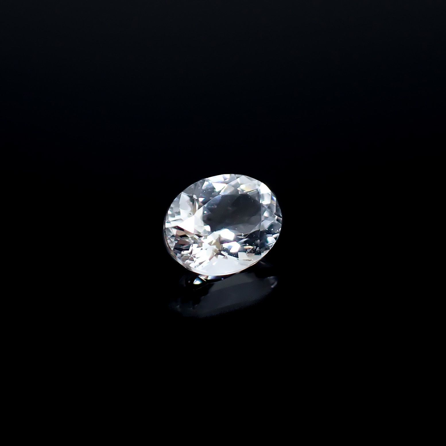 ハーキマーダイヤモンド アメリカ・ニューヨーク州産 0.95ct / 7.3x5.8mm前後 [260632486]
