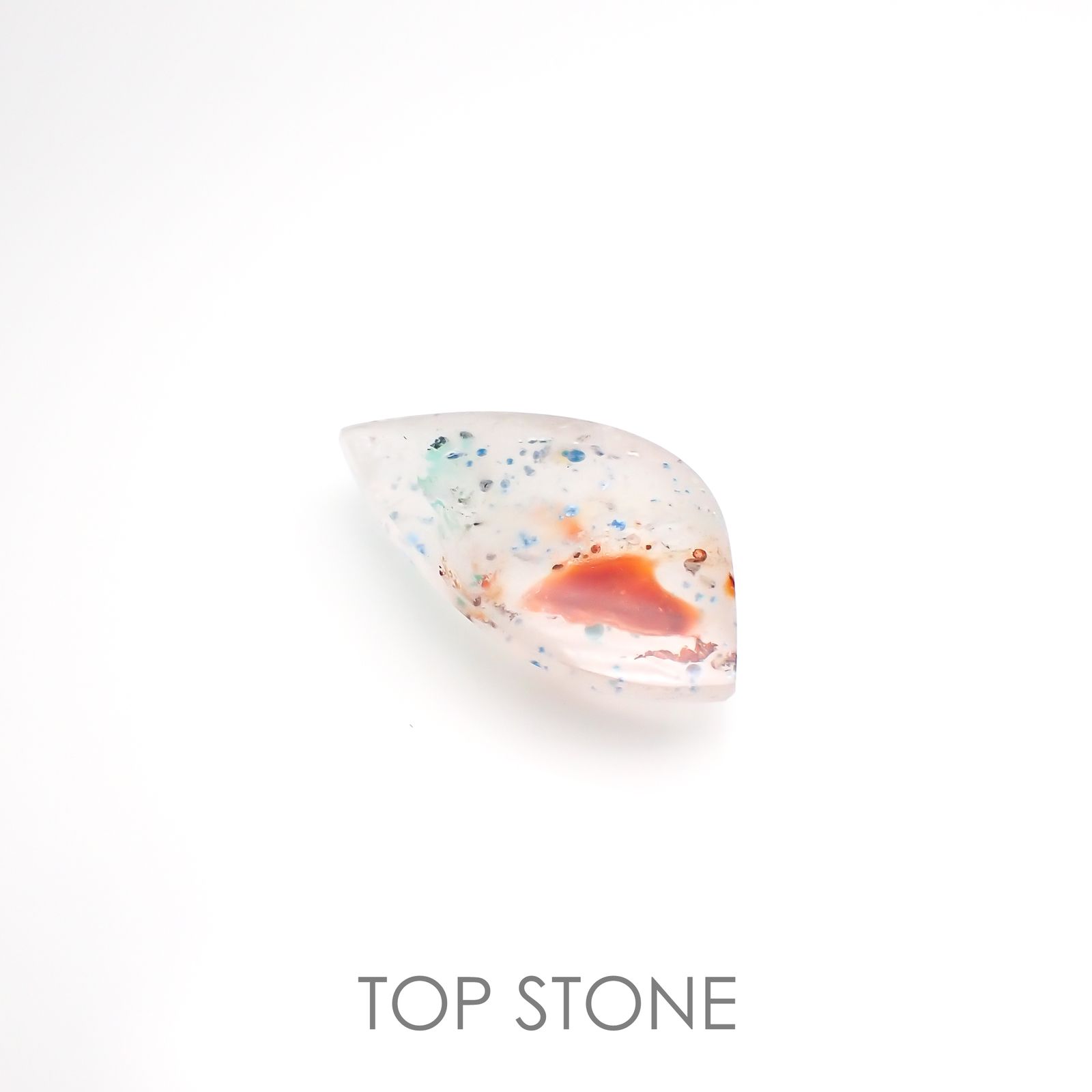 パライバクォーツ ブラジル産 18.33ct[220114260]27.5x16mm前後