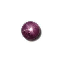 スタールビー(宝石名スター・ルビー)インド産 3.40ct 識別済[220616109]8.1x8mm前後