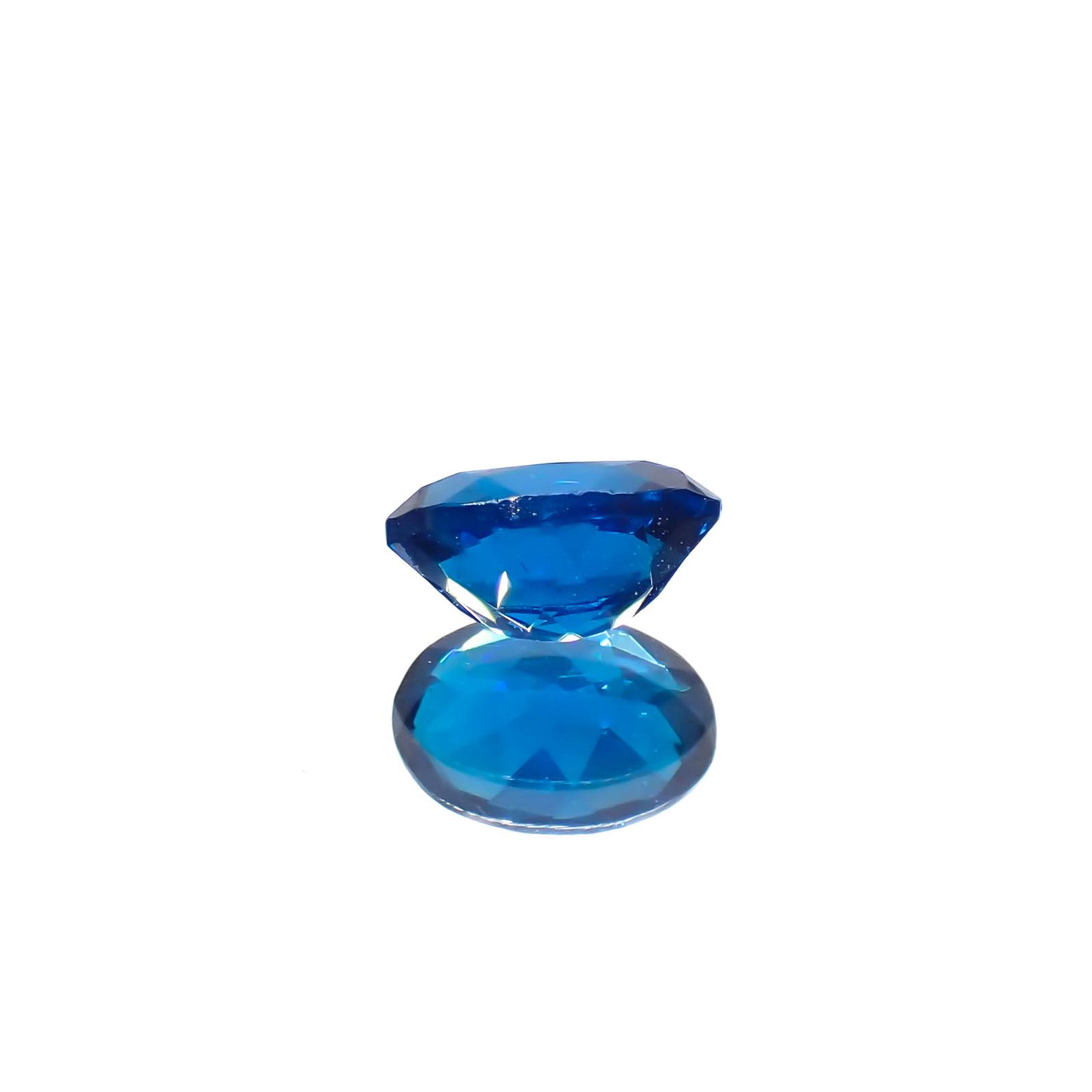 ディープブルーアパタイト  マダガスカル産 0.53ct[230421665]6x4.1mm前後